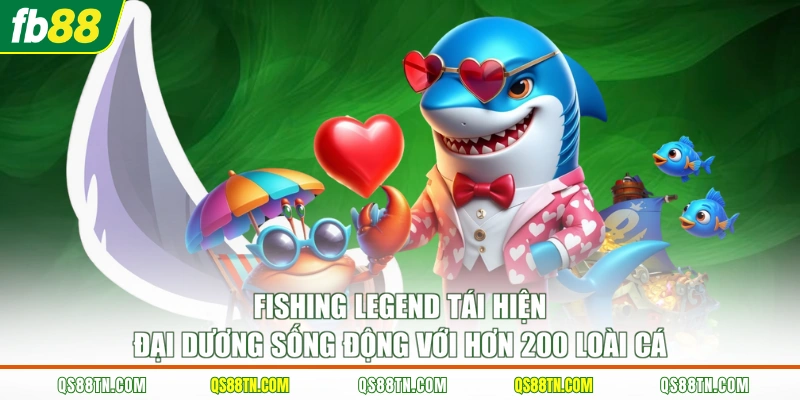 Fishing Legend tái hiện đại dương sống động với hơn 200 loài cá 